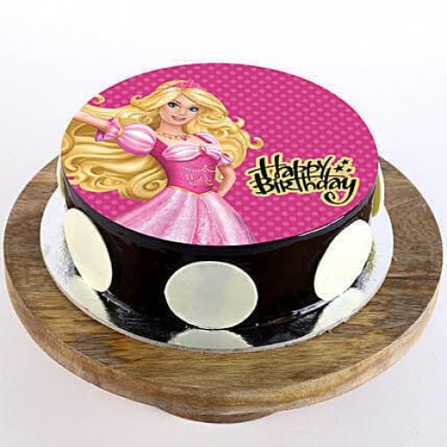 Princess Aurora Chocolate Cake Delivery in Faridabad