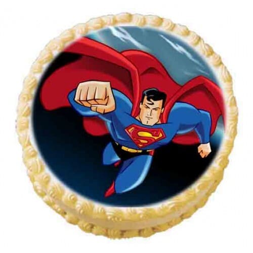 Superman Photo Cake Delivery in Faridabad