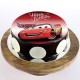 The Cars Chocolate Photo Cake Delivery in Faridabad