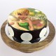 Tinker Bell Chocolate Photo Cake Delivery in Faridabad