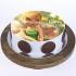 Tinkerbell Pineapple Photo Cake