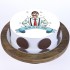 Best Dad Pineapple Photo Cake