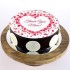 Thank You Mom Chocolate Photo Cake