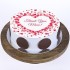 Thank You Mom Pineapple Photo Cake