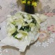 Bouquet of 5 White Lily in Faridabad