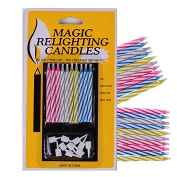 Magic Relighting Candles