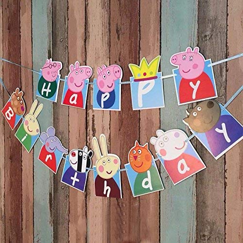 Peppa Pig Happy Birthday Banner in Faridabad