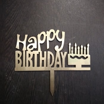 Happy Birthday Golden Tag
