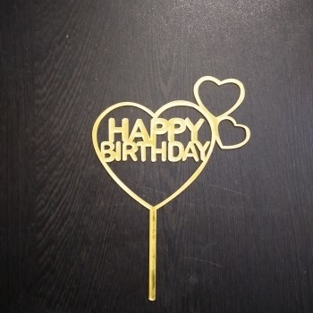 Happy Birthday Heart Tag