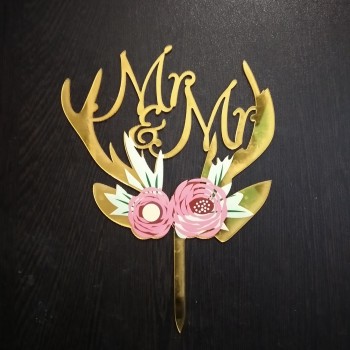 Mr & Mrs Golden Tag