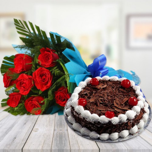 Rosy Romance Combo Delivery in Faridabad