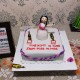 From Miss To Mrs Bridal Cake Delivery in Faridabad