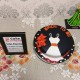 Bridal Gown Theme Fondant Cake Delivery in Faridabad
