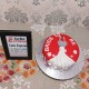 Bride to Be Theme Fondant Cake Delivery in Faridabad