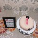 Vagina Shape Naughty Cake Delivery in Faridabad