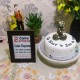 Standing Dick Fondant Cake in Faridabad