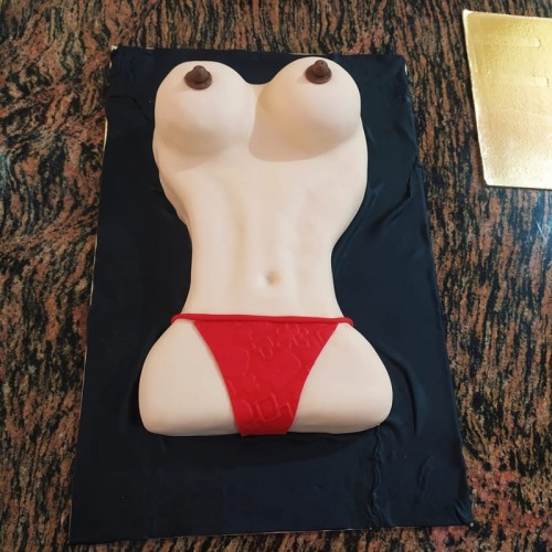 Naughty Naked Body Shape Cake in Faridabad