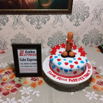 Dick Theme Naughty Cake