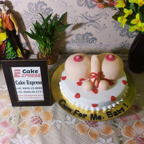 Penis and Boob Naughty Cake Delivery in Faridabad