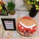 Red Polka Bra Theme Adult Cake in Faridabad