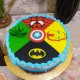 Avengers Semi Fondant Cake Delivery in Faridabad