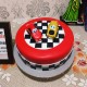 Car Race Designer Fondant Cake in Faridabad