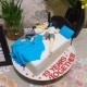 Couple Togetherness Theme Cake in Faridabad