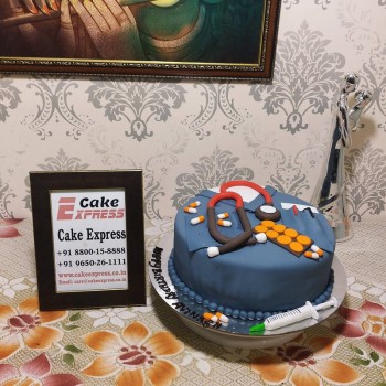Doctor Theme Cake