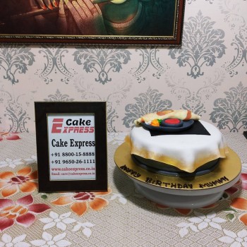 Masala Dosa Fondant Cake