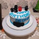 Gym Lover Fondant Cake Delivery in Faridabad