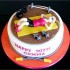 Freak in Fit Girl Theme Fondant Cake