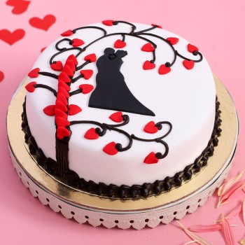 Truffle Paradise Designer Fondant Cake Truffle Paradise Designer Fondant Cake
