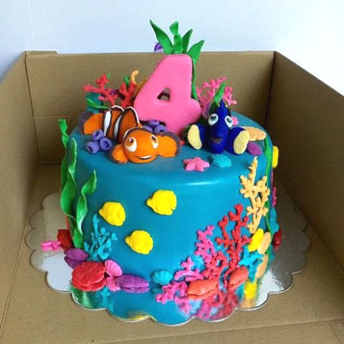 Finding Dory Fondant Cake in Faridabad