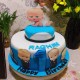 Boss Baby Birthday Fondant Cake in Faridabad