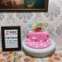 Half Birthday Fondant Cake