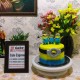 3 Minions Designer Fondant Cake Delivery in Faridabad