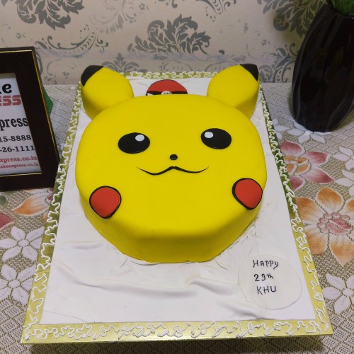 Pokemon Go Fondant Cake Delivery in Faridabad