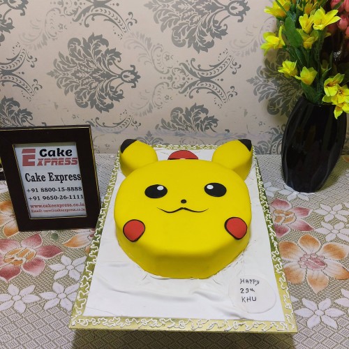 Pokemon Go Fondant Cake Delivery in Faridabad