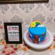 Rainbow Bear Fondant Cake Delivery in Faridabad