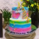2 Tier Unicorn Cake Delivery in Faridabad