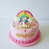 Unicorn Rainbow Fondant Cake
