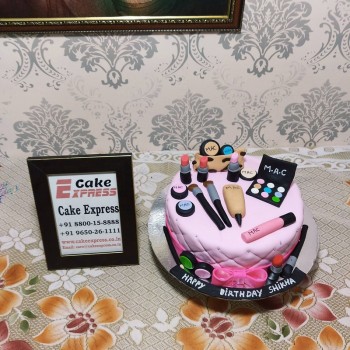 Makeup Themed Designer Cake