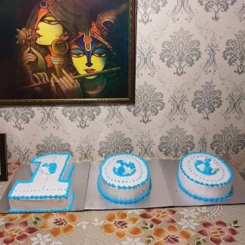 100 Number Cream Cake