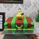 Workaholic Designer Fondant Cake in Faridabad