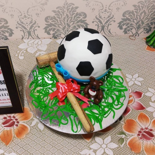 Soccer Ball Pinata Cake in Faridabad