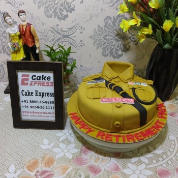 Police Theme Cake