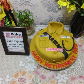 Police Theme Cake