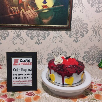 Blueberry Premium Birthday Cake