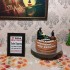 Lady Retirement Theme Fondant Cake