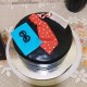 BOSS Theme Fondant Cake Delivery in Faridabad